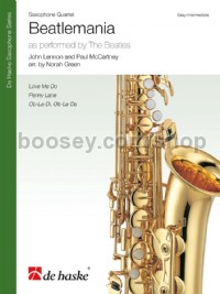Beatlemania (Saxophone Quartet Score & Parts)